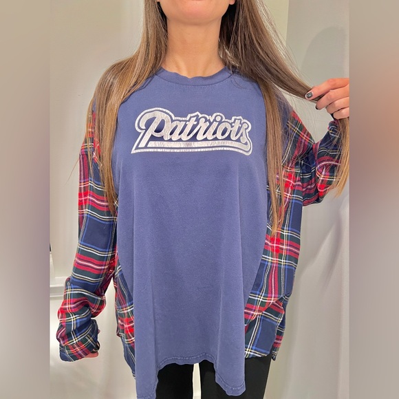 Patriots Reworked Flannel - Picture 1 of 3